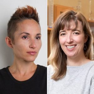 Headshots of Boryana Rossa (left) and Heidi Hehnly (right)