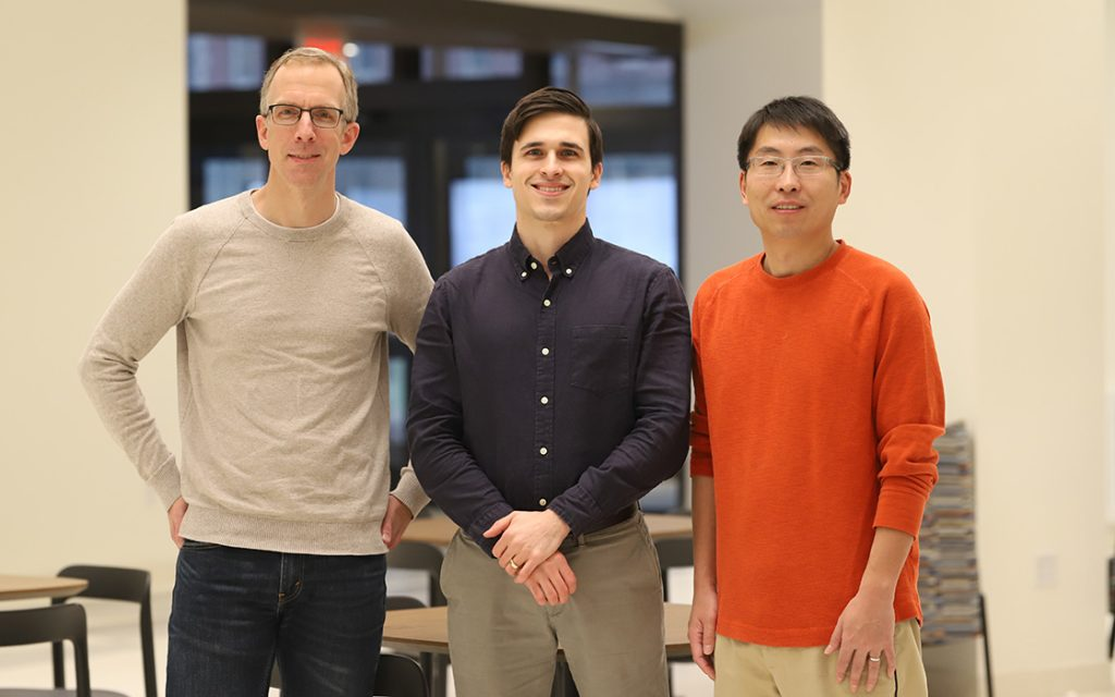 Kevin Turner, Chris Stabile and Wanliang Shan